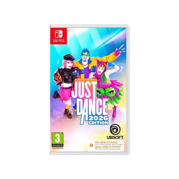 UBISOFT Just Dance 2026 Nintendo Switch Spel 40 låtar Familj/Party