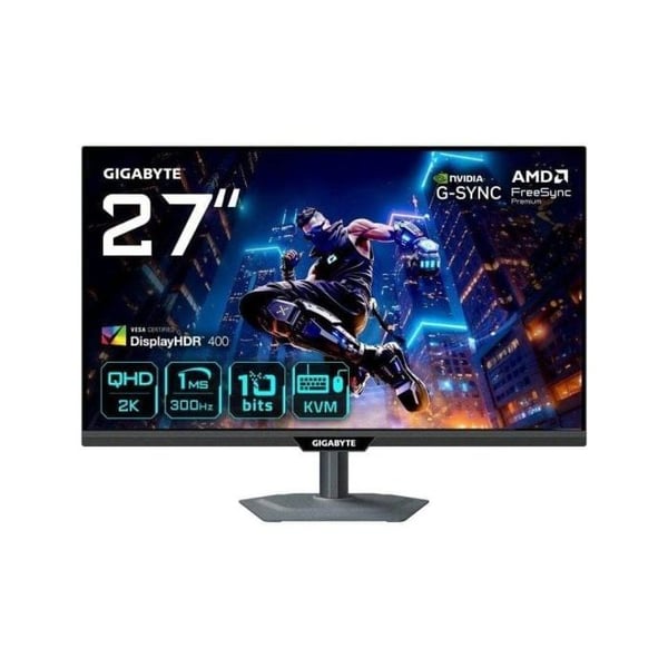 Monitor Gigabyte M27Q3 27" QHD 300Hz IPS 1ms FreeSync G-SYNC DisplayHDR400