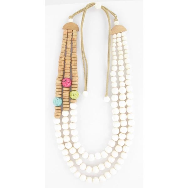 Fanny Fouks - Långt halsband 3 rader