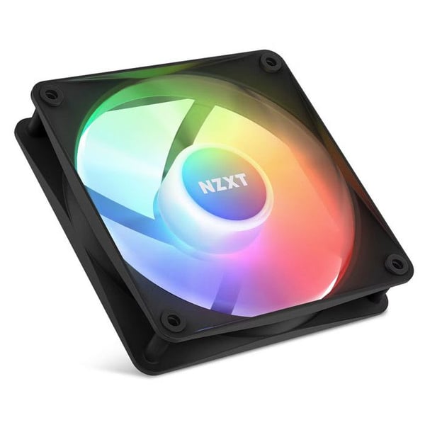 Fläkt - NZXT - F120 Core RGB - 120 mm - 8 adresserbara LED - Halvmånga blad