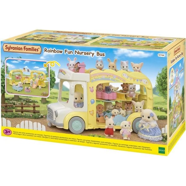 SYLVANIAN FAMILIES 5744 - Bussen og dens legeplads