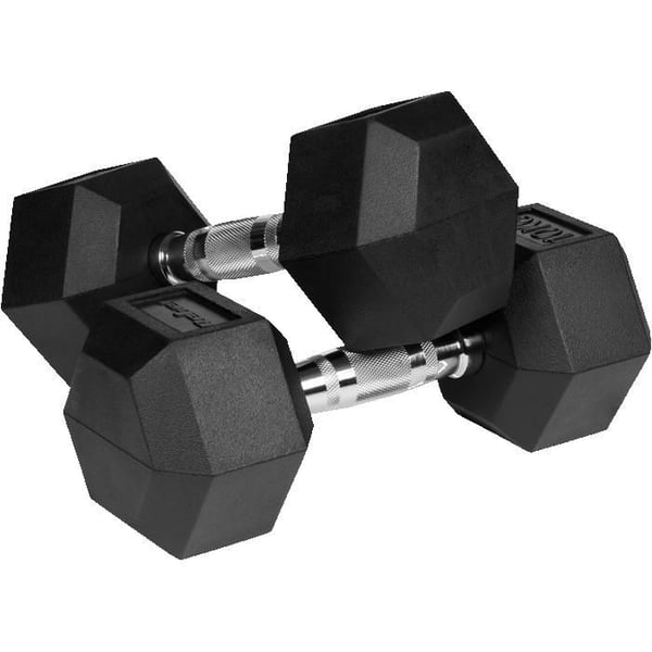 Rebel Active HEX 2x10 kg RBA-2325-10 kumipinnoitetut rautapainot (5901890111881)