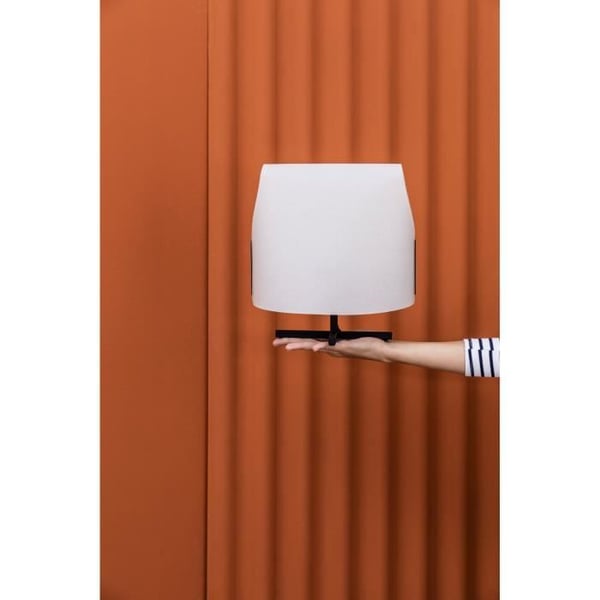 Faro Luang Lille sort bordlampe, beige