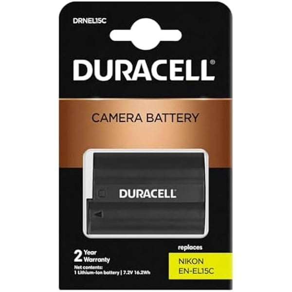 Ersatzbatteri - DURACELL - EN-EL15C - Litiumjon - 2100 mAh - Kompatibel med Nikon