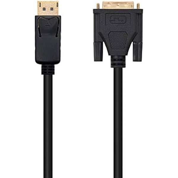 Nanocable 10.15.4502 - Nanocable-DisplayPort till DVI-omvandlarkabel, DisplayPort/M-DVI/M, Svart, 2,0 m