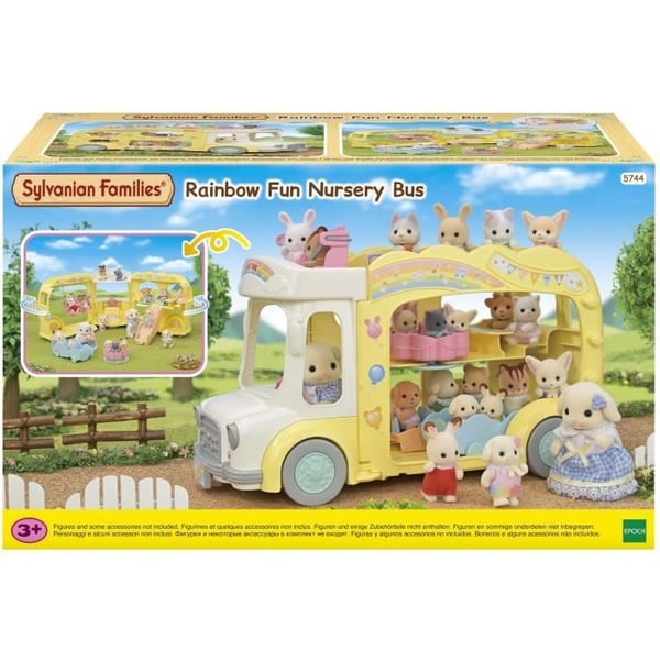 SYLVANIAN FAMILIES 5744 - Bussen og dens legeplads