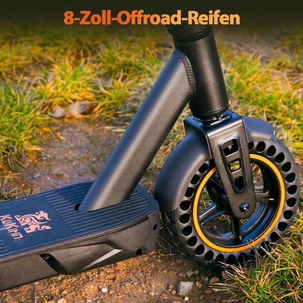 KuKirin S1 MAX 36V10,4Ah elektrisk scooter, sammenfoldelig off-road 8 tommer