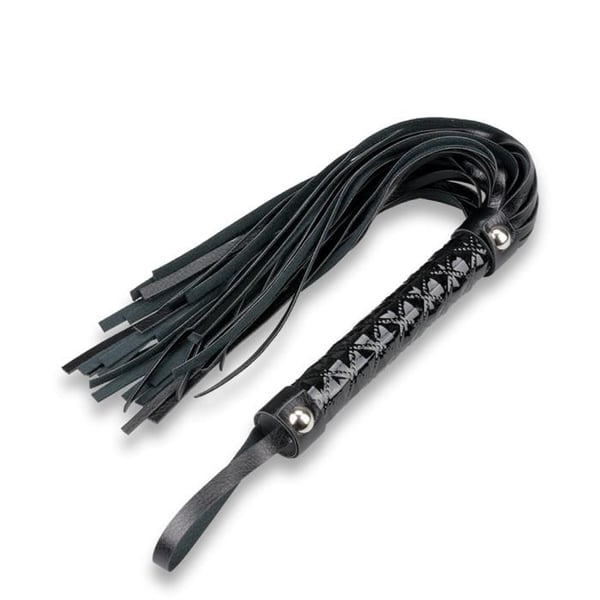 Liten martinet BDSM Foglighet - Svart