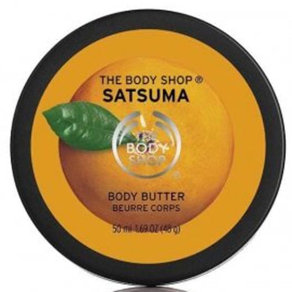 The Body Shop Satsuma Kroppssmör 50 ml - Vegansk, återfuktande 96 h