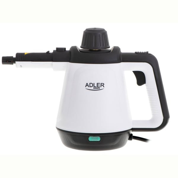 Bärbar Multi-Användning Handhållen Ångtvätt under Tryck Ångflöde 44g/m Adler AD7038 2000W Vit/Svart