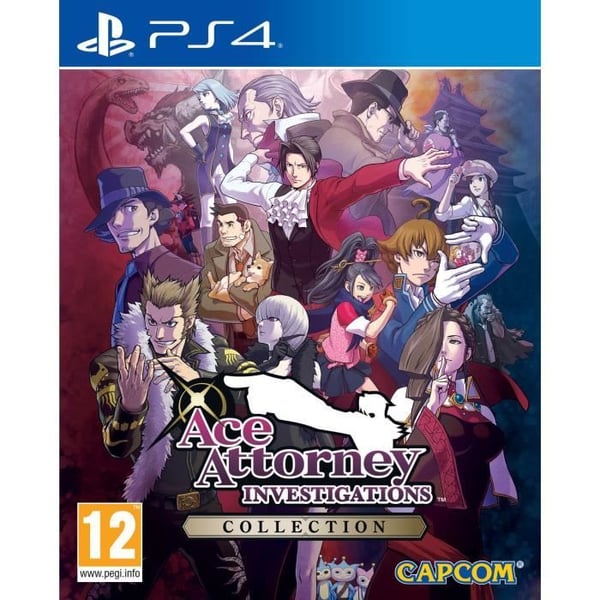 Ace Attorney Investigations Collection - PS4-spel