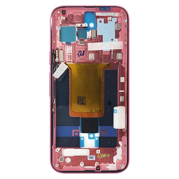 Ersättningscentralschassi för Google Pixel 9a Service Pack Google Rosa