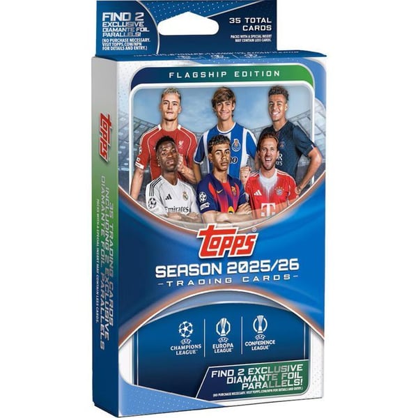 Hängare Låda | Topps | Uefa Europeiska Tävlingar 2026-Boosterlådor