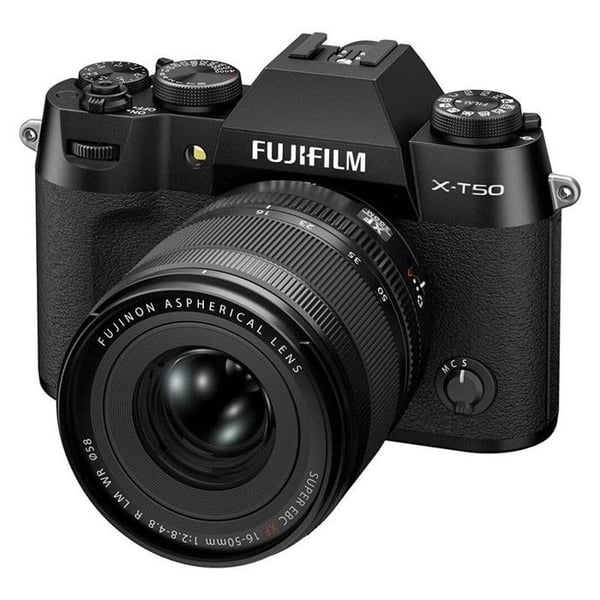 FUJIFILM X-T50 SVART + 16-50