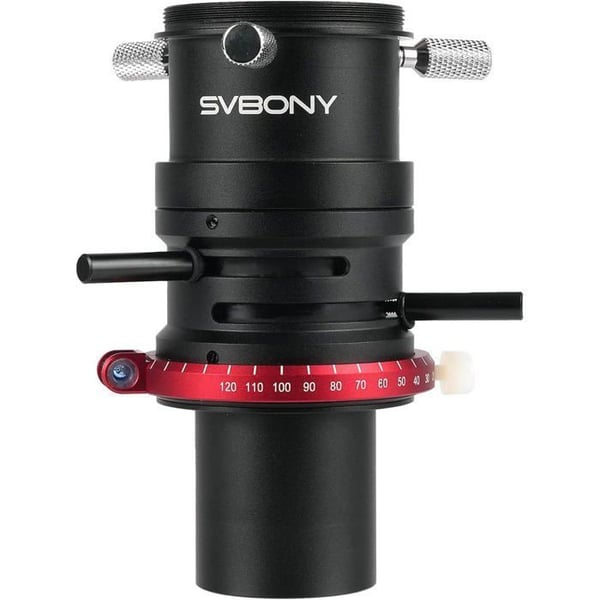 Svbony SV199 Korrigent för Atmosfärisk Dispersion, 1.25" med Vattenpass, 2.25° Avböjningsvinkel för Dispersion, fotografering