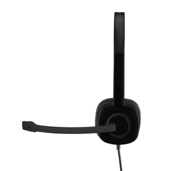 LOGITECH - H151 Stereo Headset - Svart
