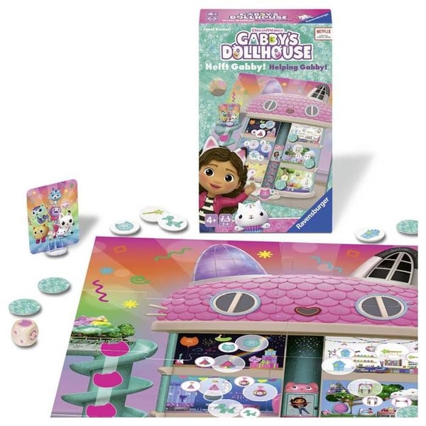 Dockhus - RAVENSBURGER - Gabby - Flerfärgad - Unisex - Barn