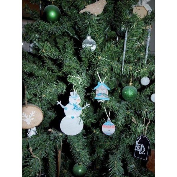 MégaCréa DIY - Kit av genomskinlig magisk plast Jultrend x3
