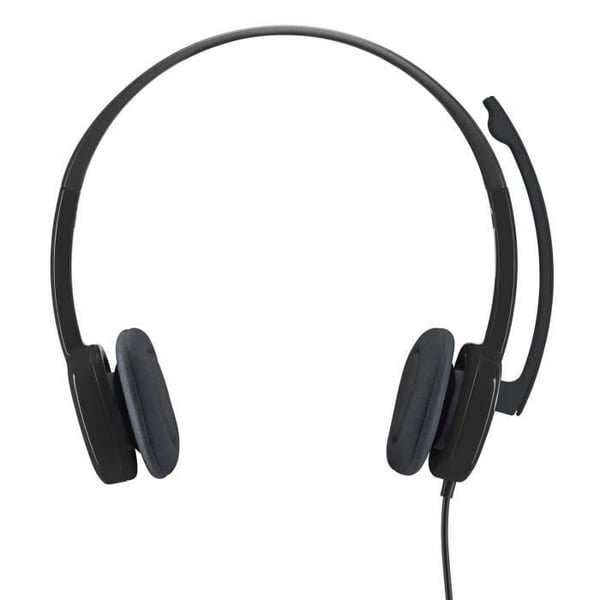 LOGITECH - H151 Stereo Headset - Svart