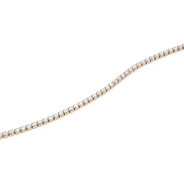 Halsband - DANIEL WELLINGTON - DW00400390 - Rostfritt stål - Puder guld - Glittrande kristaller
