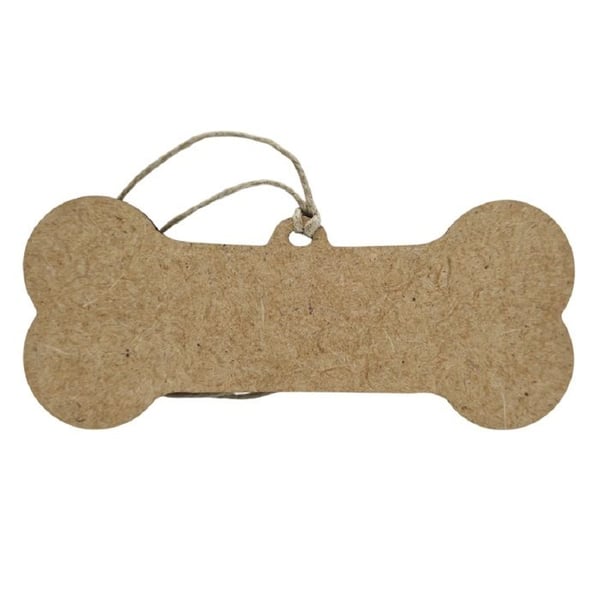 Juldekoration - Vintiun - Naturligt träben - Anpassningsbar - 11 cm