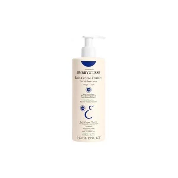 Lait-Crème Fluide+ - Embryolisse - 400ml - Ultra-hydrerende - Multifunktionel - Flydende tekstur