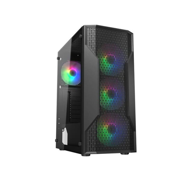 Chassi PC - COUGAR - MX110 RGB - 3 Fläktar - GPU 305 mm - AIO Kylare 240 mm