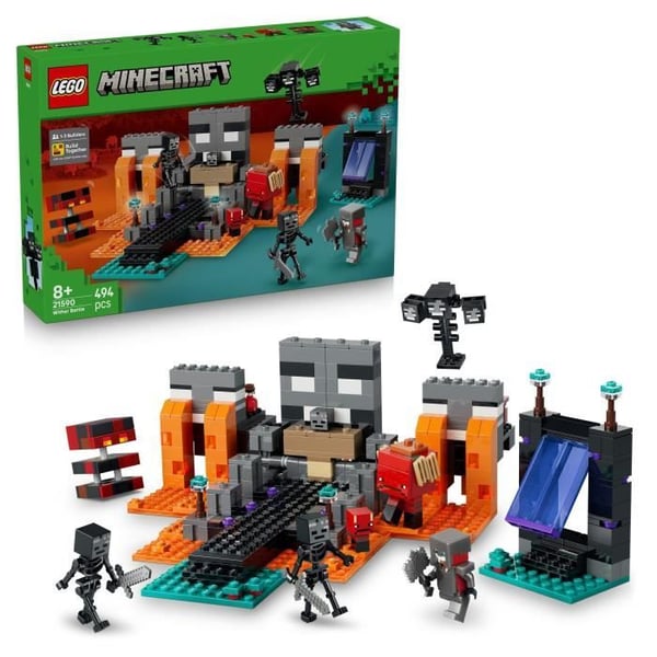 LEGO Minecraft 21590 Witherin Taistelu - Rakennuslelu Gamerille alkaen 8-vuotiaille