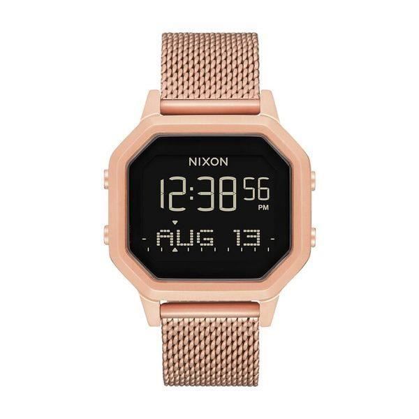 Klocka - Nixon - SIREN MILANESE - Guld - Analog - Snygg