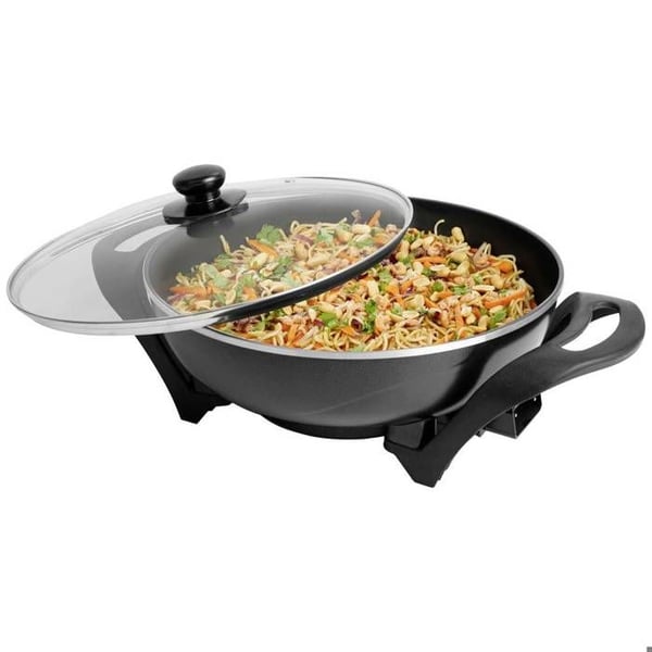 Sähkökäyttöinen wokki Tristar PZ-9130 - Tilavuus 4.5 l - Halkaisija 33 cm - 1500W