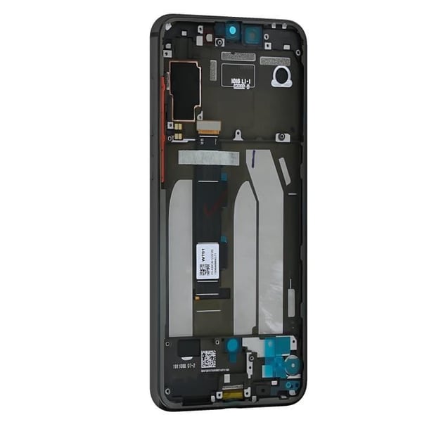 Skärm - Xiaomi Mi 9 SE - LCD - Pekskärm - Förmonterad på Chassi - Svart