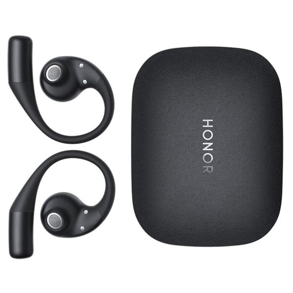 Trådløse høretelefoner - HONOR - Åbne earbuds - Sort - Aktiv støjreduktion - IP54