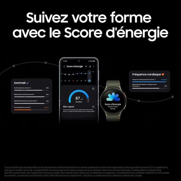 SAMSUNG Galaxy Watch7 Bluetooth Smartwatch 40mm Grön