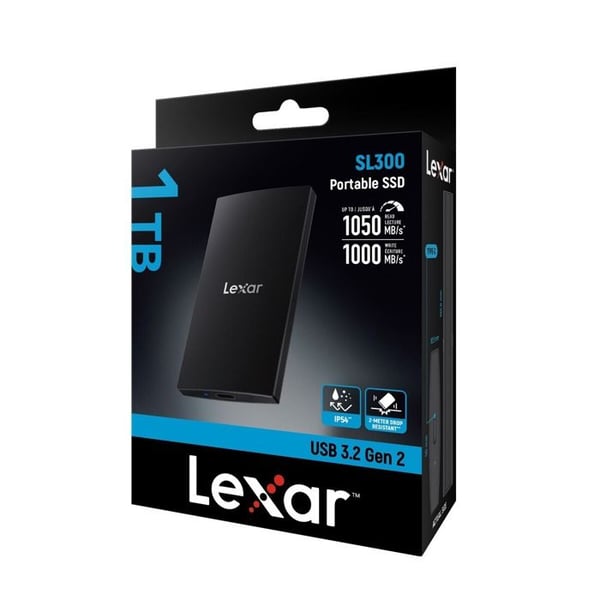 Lexar SSD 1TO SL300 ulkoinen SSD