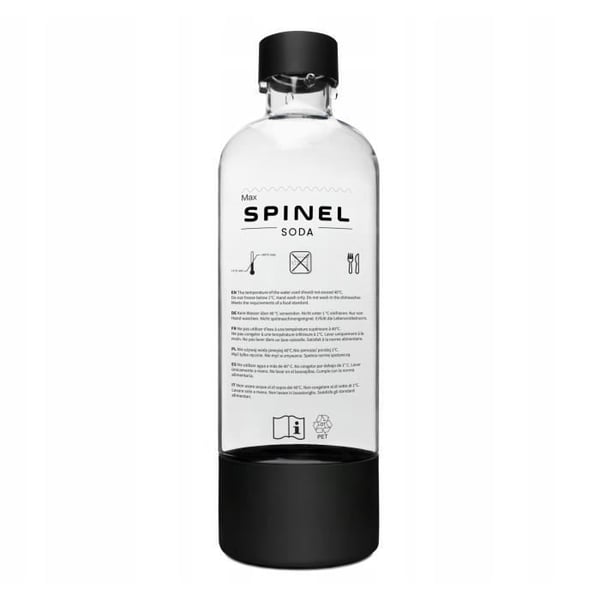 Sodamaskin - Spinel - BubbleOn - 2 flaskor 1L - 3 siraper 500ml - utan BPA