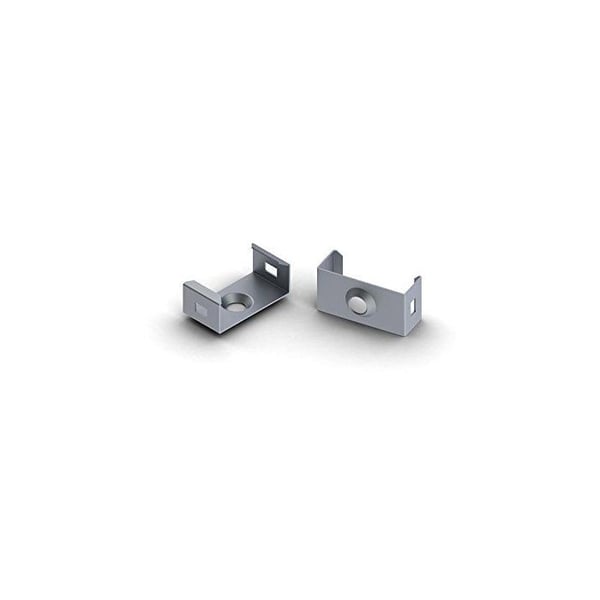 Monteringsstöd för LED-ribbon Slimline 8 mm - Velleman - Grå