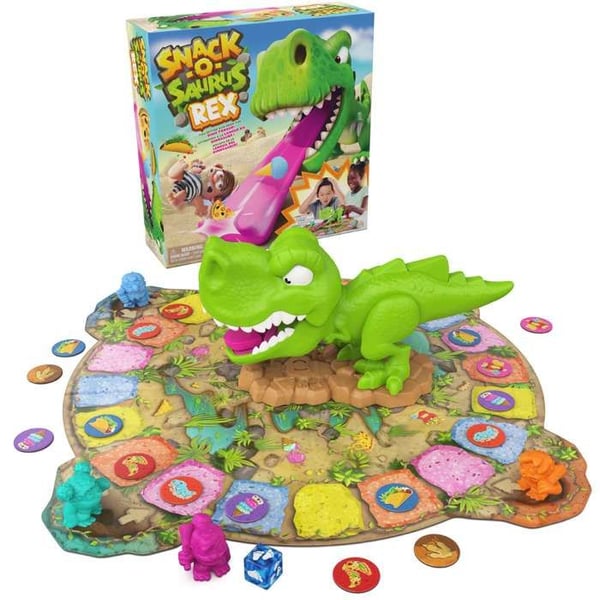 Sällskapsspel - SPIN MASTER - Snack-o-Saurus Rex - 5 år och mer - 2-4 spelare - 15 minuter