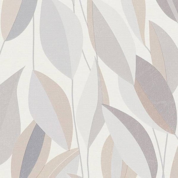 Non-woven tapet 10431-31 Tapet Blommor Floral 0,53 x 10,05 m Erismann Gentle Beige