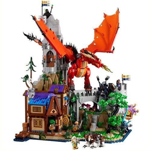 Byggset - LEGO - IDEAS 21348 - Dungeons och Dragons - Röd Drake - 8 år och uppåt