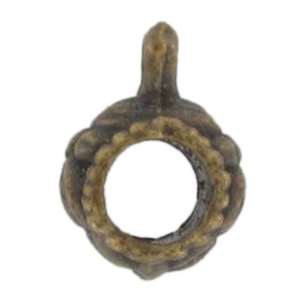 MégaCréa - Metallöglor 8 mm Brons (10 stycken)