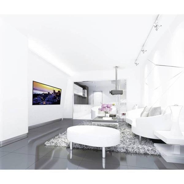 Support loft - REFLECTA - Tapa L - 700-1200mm - Argent - Nejdning 20° - Maksimal belastning 12kg
