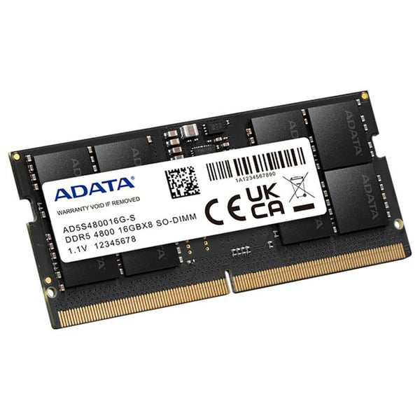 RAM-minne - Adata - AD5S480016G-S - 16 Go - DDR5 - 4800 MHz