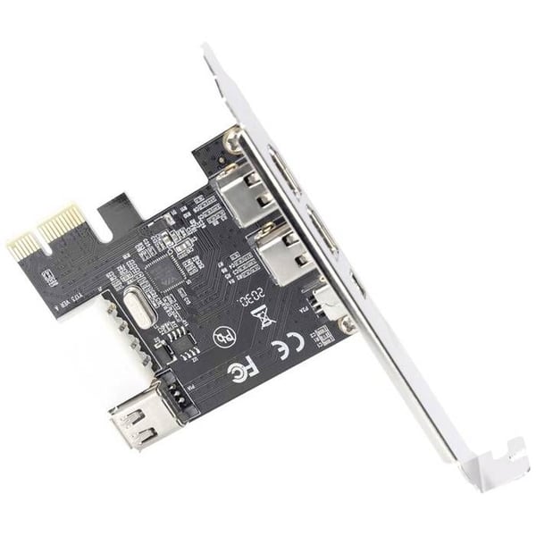 DIGITUS DS-30201-5 PCIe FireWire-adapter - 3 FireWire-portar