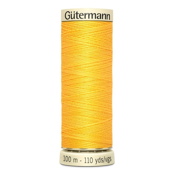 Förpackning med 5 spolar 100m Tråd 100% polyester Gutermann Ref 788988 - Att 417 - ananas