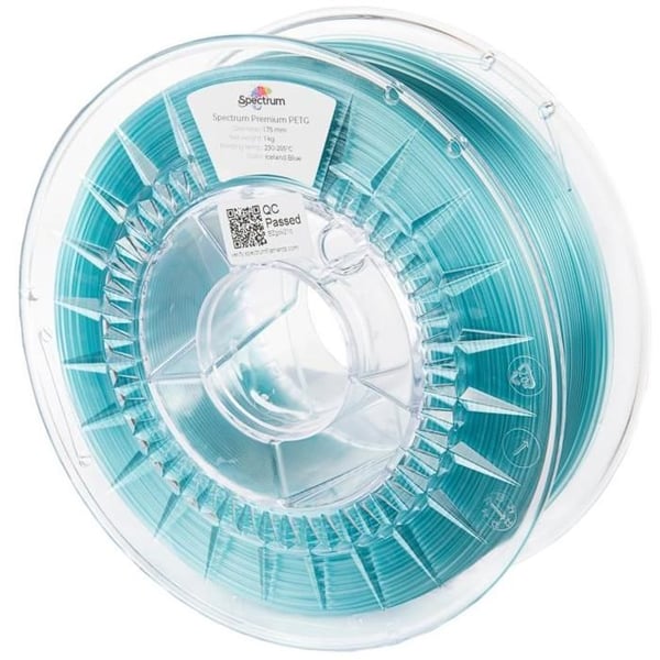 Filament - FILAMENT - Spectrum Premium - 1,75 mm - 1 kg - Island Blå