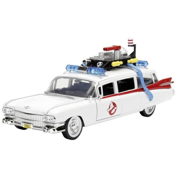 GHOSTBUSTERS Figur - ECTO-1 - 1:24 - Vit, svart och röd - Blandat - Barn