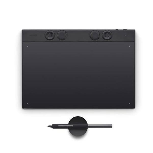 Wacom Intuos Pro Medium – Innovativ ritplatta med Wacom Pro Pen 3, kompakt och lätt – Ett mångsidigt val för