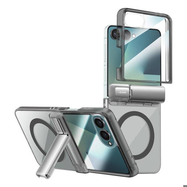 MagSafe-skal - I-BLASON - Galaxy Z Flip 7 - Militärskydd - Metallställning - Modern design
