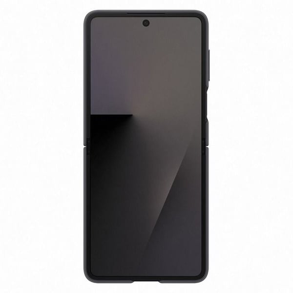 Coque og mobiltelefonetui til Samsung i silikone med selfie-ring Sort til Galaxy Z Flip 7
