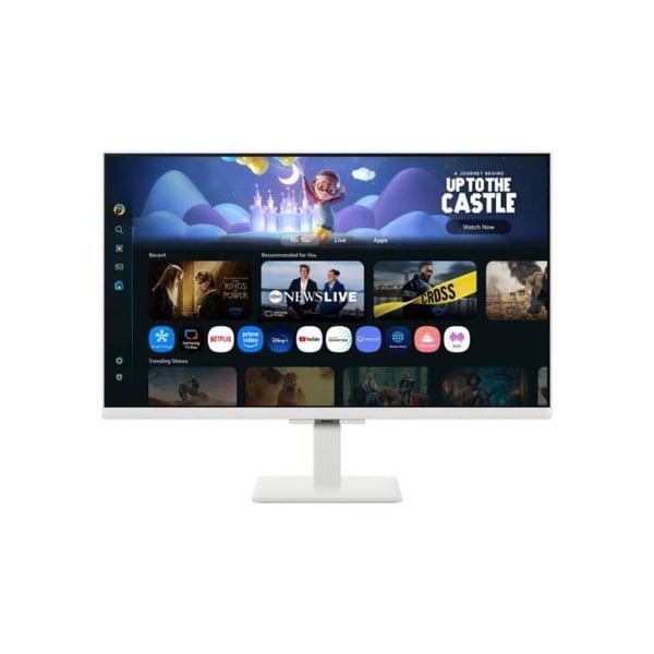 Samsung Smart Monitor M50F M5 27" FullHD 60Hz IPS Smart HDR10 Högtalare WiFi Bluetooth Vit